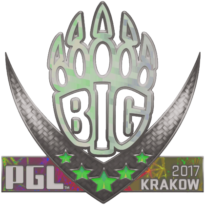 Sticker | BIG(全息)| 2017年克拉科夫锦标赛