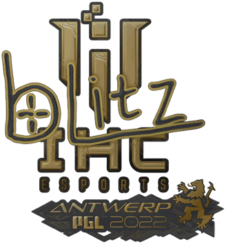 Sticker | bLitz (Gold) | Antwerpen 2022