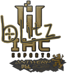 Sticker | bLitz (Gold) | Antwerp 2022