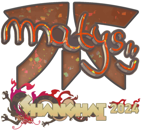 Sticker | MATYS (Glitter) | Shanghai 2024