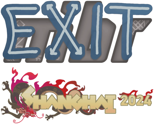 Sticker | exit | Shanghai 2024