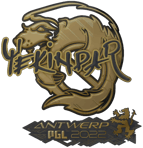 Sticker | YEKINDAR (Gold) | Antwerp 2022