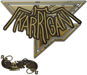 Sticker | karrigan (Gold) | Paris 2023