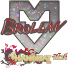 Sticker | Brollan (Glitter) | Shanghai 2024 image