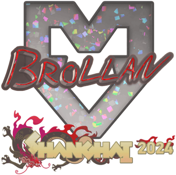 Sticker | Brollan (scintillant) | Shanghai 2024