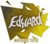 Sticker | Edward | Cologne 2016