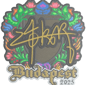 ステッカー | z4KR (刺繍) | Budapest 2025