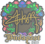 Sticker | z4KR (Embroidered) | Budapest 2025