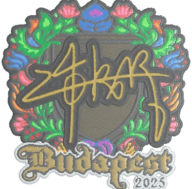 ステッカー | z4KR (刺繍) | Budapest 2025