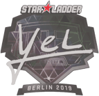 Sticker | yel | Berlin 2019 image
