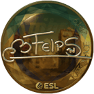 Sticker | felps (Gold) | Katowice 2019 image
