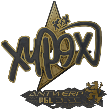 Sticker | Xyp9x (kulta) | Antwerpen 2022