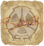 Sticker | Swisher | Austin 2025