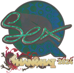 Sticker | dexter (Holo) | Shanghai 2024