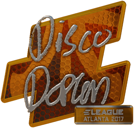 Sticker | disco doplan (kiilto) | Atlanta 2017