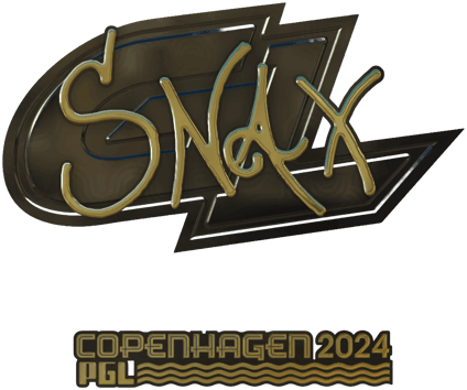 Sticker | Snax (ゴールド) | Copenhagen 2024