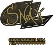 Sticker | Snax (Gold) | Copenhagen 2024
