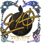 Sticker | 910 (Holo) | Austin 2025