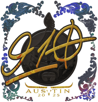 Sticker | 910 (โฮโล) | Austin 2025