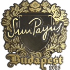 Sticker | SunPayus (Gold) | Budapest 2025 image