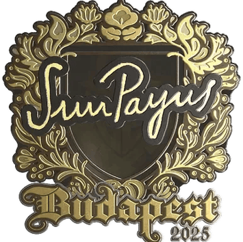 สติกเกอร์ | SunPayus (Gold) | Budapest 2025