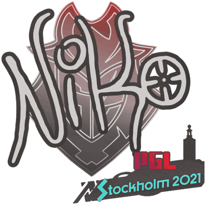 Sticker | NiKo | Estocolmo 2021