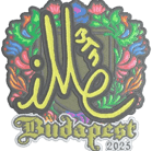 Sticker | iM (Embroidered) | Budapest 2025 Sticker | iM (Embroidered) | Budapest 2025 image