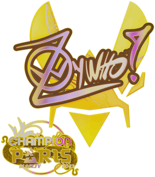 Sticker | ZywOo (Olografico, Campione) | Parigi 2023