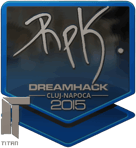 Sticker | RpK (Foil) | Cluj-Napoca 2015