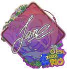 Sticker | Jame (Glitter) | Rio 2022 Sticker | Jame (Glitter) | Rio 2022 image