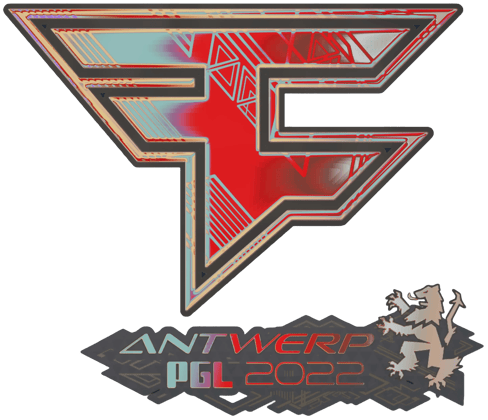 Sticker | FaZe Clan (Holo) | Antuérpia 2022