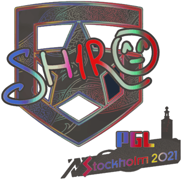 Sticker | sh1ro (Olografico) | Stoccolma 2021