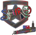 Sticker | sh1ro (Holo) | Stockholm 2021