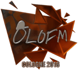 Sticker | olofmeister (Foil) | Cologne 2016 Sticker | olofmeister (Foil) | Cologne 2016 image
