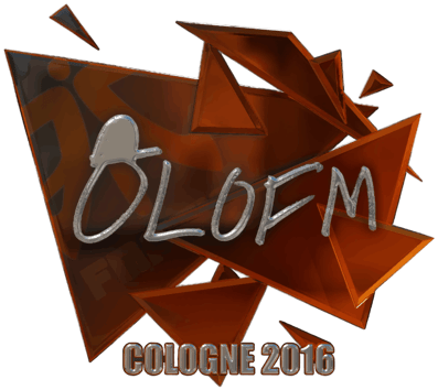 Sticker | olofmeister (Foil) | Cologne 2016