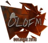 Sticker | olofmeister (Foil) | Cologne 2016