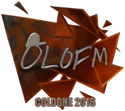 Sticker | olofmeister (Foil) | Cologne 2016