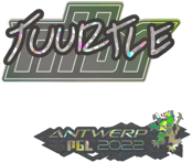 Sticker | Tuurtle (Glitter) | Antwerp 2022