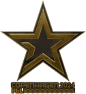 Sticker | Complexity Gaming (Gold) | Copenhagen 2024 Sticker | Complexity Gaming (Gold) | Copenhagen 2024 image