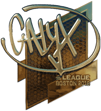 Sticker | Calyx (ทอง) | Boston 2018