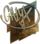 Sticker | Calyx (Gold) | Boston 2018