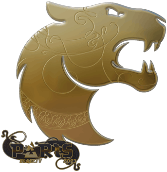 Sticker | FURIA (złota) | Paryż 2023