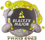 Sticker | BLAST.tv (Glitter) | Paris 2023 Sticker | BLAST.tv (Glitter) | Paris 2023 image