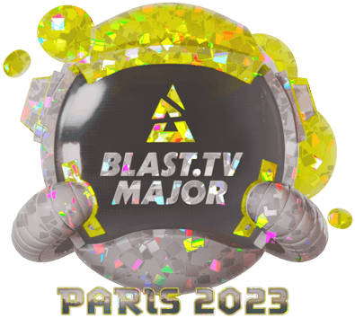 Sticker | BLAST.tv (ระยิบระยับ) | Paris 2023