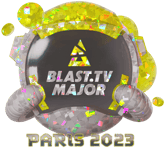 Sticker | BLAST.tv (Glitter) | Paris 2023
