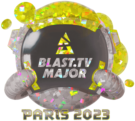 Sticker | BLAST.tv (purpurina) | París 2023