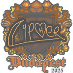 Sticker | Cypher | Budapest 2025