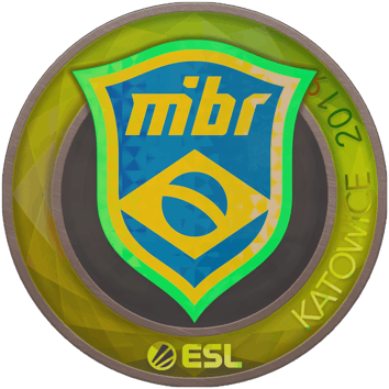 Sticker | MIBR(홀로그램) | 카토비체 2019