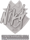 Sticker | NiKo | Copenhagen 2024 Sticker | NiKo | Copenhagen 2024 image
