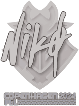 Sticker | NiKo | Kööpenhamina 2024